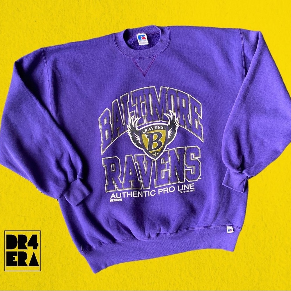 1996 Russell Athletic Baltimore Ravens Sweatshirt